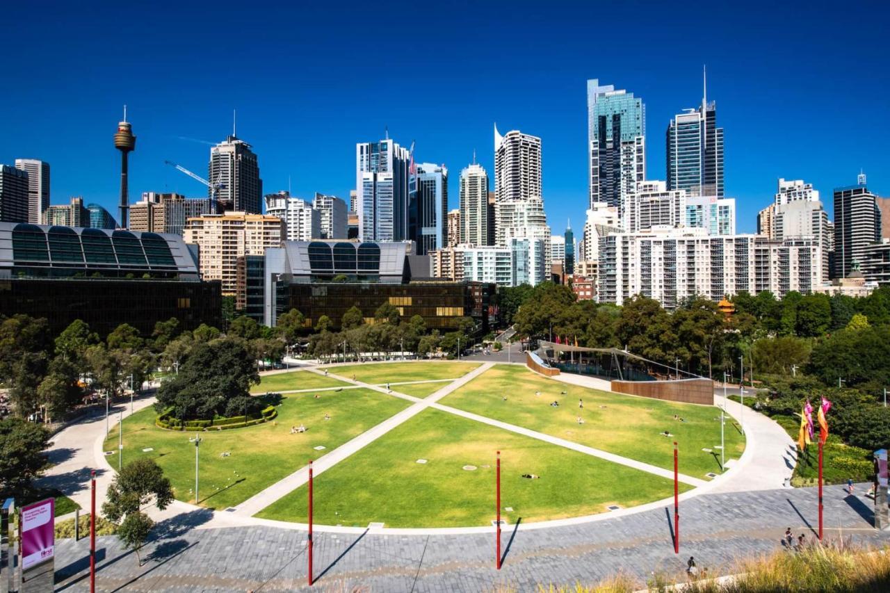 Spacious & Cosy 2 Bedroom Apartment In Darling Harbour Sydney Bagian luar foto